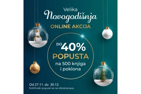 VELIKA NOVOGODIŠNJA AKCIJA ::: 500 ARTIKALA DO 40% ONLINE POPUSTA