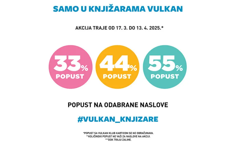 Vulkan akcija - popusti 33% 44% 55%