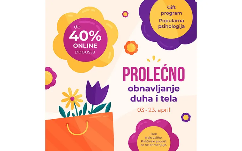 Prolećno obnavljanje duha i tela - ONLINE akcija