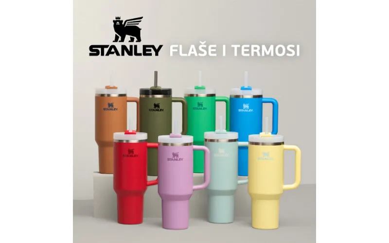 Stanley flaše i termosi u Knjižarma Vulkan