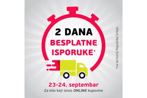 48H BESPLATNE ISPORUKE - 23. I 24. SEPTEMBRA NA WWW.KNJIZARE-VULKAN.RS