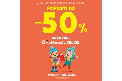 50% popusta na dečije knjige