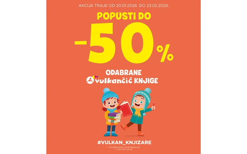 50% popusta na dečije knjige