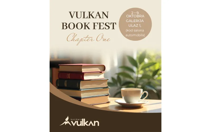 Vulkan BOOK FEST - TC Galerija