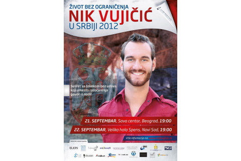 Život bez ograničenja - Nik Vujičić u Srbiji