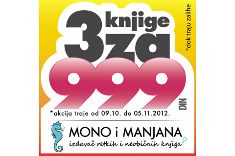 Nova 3 za 999 akcija