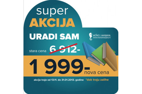 Veliko sniženje za knjigu Uradi sam