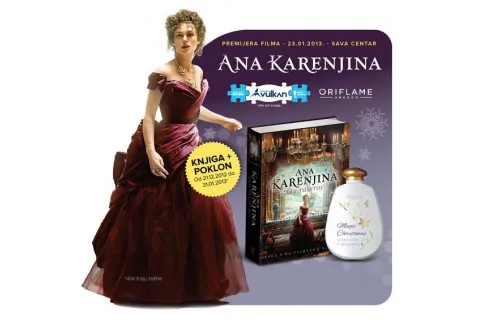 Novogodišnja poklon akcija - knjiga Ana Karenjina + Oriflame