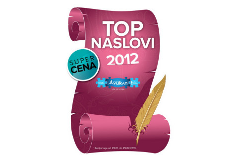 TOP NASLOVI - Nova akcija u Knjižarama Vulkan!