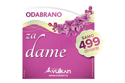Odabrano za dame - nova akcija u Knjižarama Vulkan