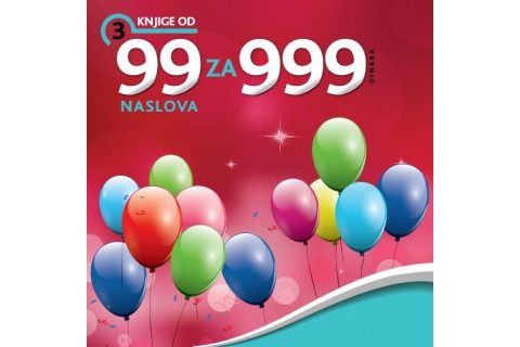 99 za 999 - nova akcija u Knjižarama Vulkan