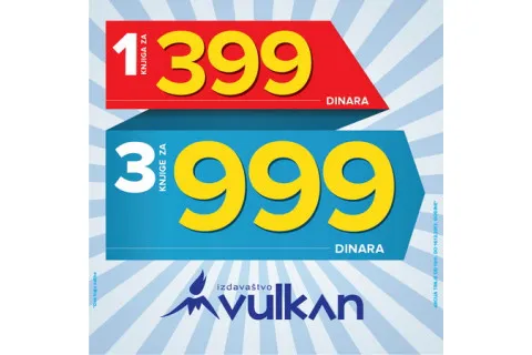 Nova akcija - 1 za 399, 3 za 999
