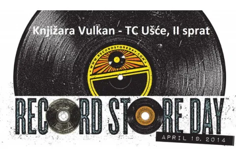 Record Store Day u knjižari Vulkan Ušće
