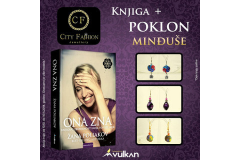 Knjiga Ona zna + City Fashion minđuše!