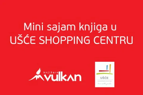 Mini sajam knjiga knjižara Vulkan u Ušće Šoping Centru