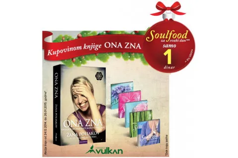Knjiga Ona zna + Soul food za 1 dinar