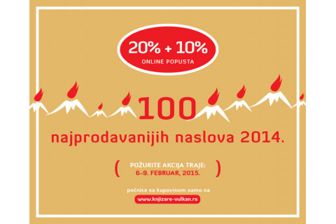 TOP 100 bestselera na velikom ONLINE popustu