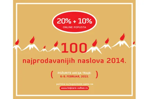 TOP 100 bestselera na velikom ONLINE popustu