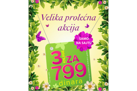 Velika prolećna ONLINE akcija
