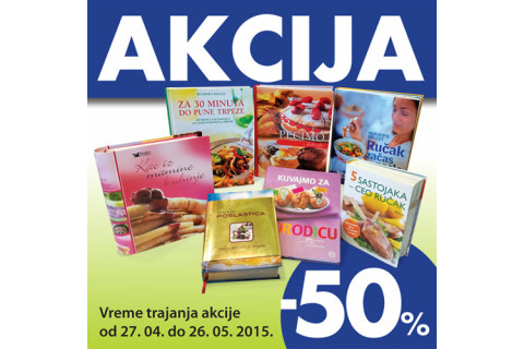 Veliki popust na kuvare u izdanju Mladinske knjige