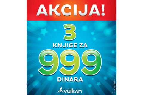 3 za 999 - novih 20 naslova na akciji