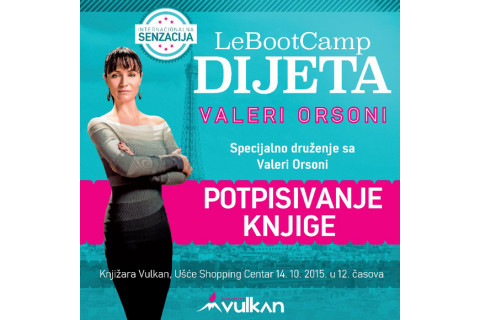 Druženje sa Valeri Orsoni u knjižari Vulkan Ušće