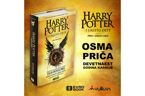 Najnoviji Hari Poter već danas u Knjižarama Vulkan