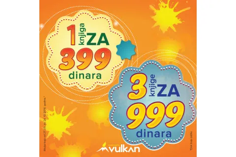 Novih dvadeset naslova na akciji 1 za 399 i 3 za 999