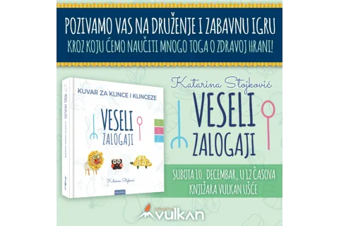 Druženje sa autorkom knjige Veseli zalogaji Katarinom Stojković