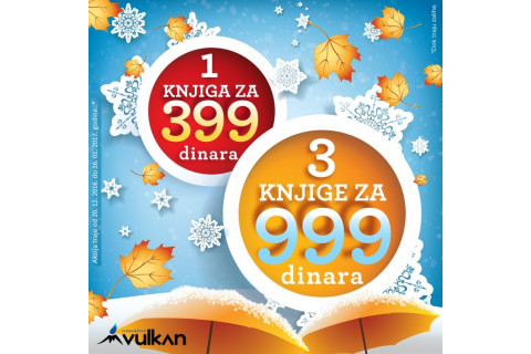 Novih dvadeset naslova na akciji 1 za 399 i 3 za 999