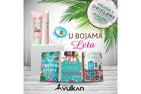 U BOJAMA LETA knjiga + Oriflame poklon 