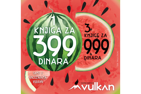 Akcija 1 za 399 i 3 za 999 sa novim naslovima