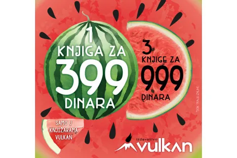 Akcija 1 za 399 i 3 za 999 sa novim naslovima
