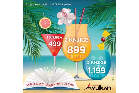 Nova akcija u Knjižarama Vulkan