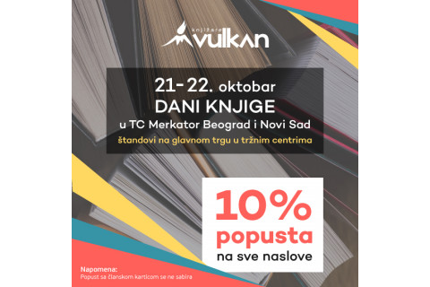 Dani knjige u Merkator centrima Beograd i Novi Sad
