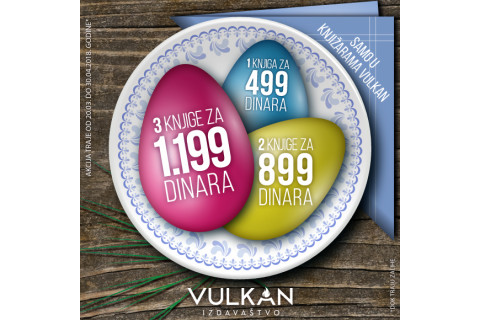 Krećemo sa novom akcijom 1 za 499, 2 za 899, 3 za 1199