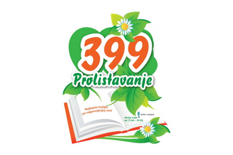 Prolistavanje, nova prolećna akcija - 10 naslova po ceni od 399 dinara