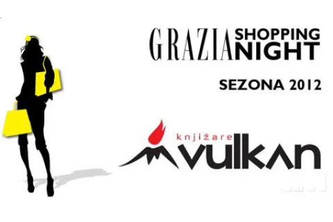 Knjižare Vulkan na Grazia Shopping Night manifestaciji
