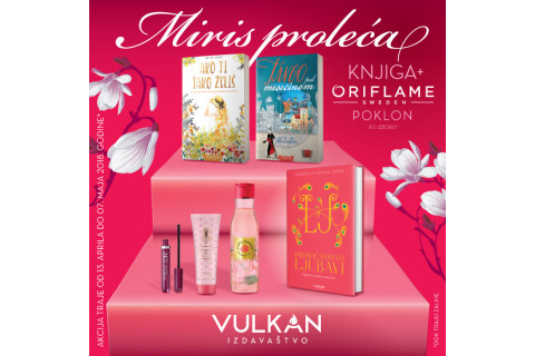 MIRIS PROLEĆA - KNJIGA + ORIFLAME POKLON