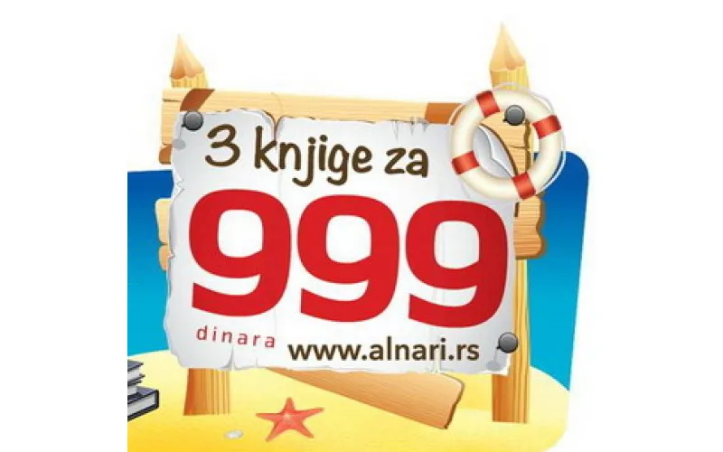 3 za 999 akcija se nastavlja sa novim naslovima!