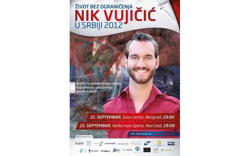 Život bez ograničenja - Nik Vujičić u Srbiji