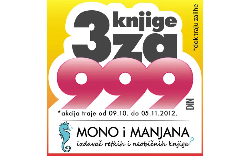 Nova 3 za 999 akcija