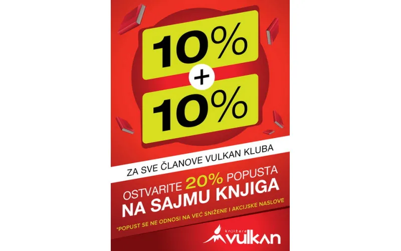 Knjižare Vulkan na 57. beogradskom sajmu knjiga