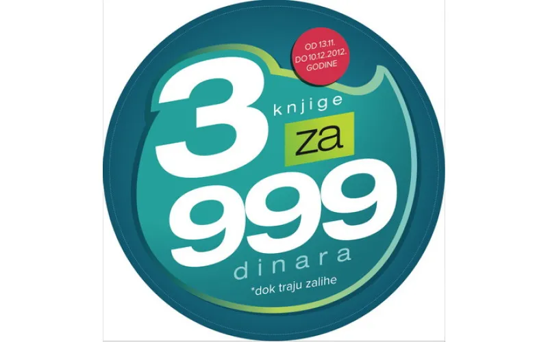 Novi naslovi na akciji 3 za 999