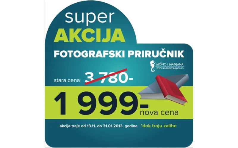 Fotografski priručnik na velikom sniženju
