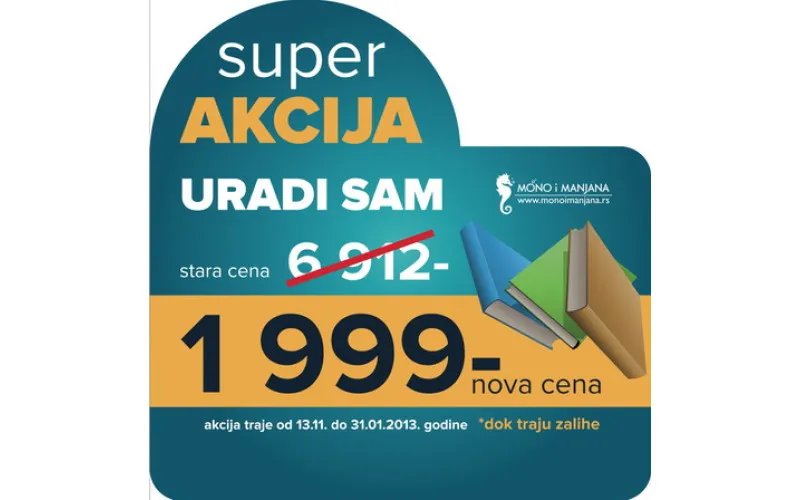 Veliko sniženje za knjigu Uradi sam