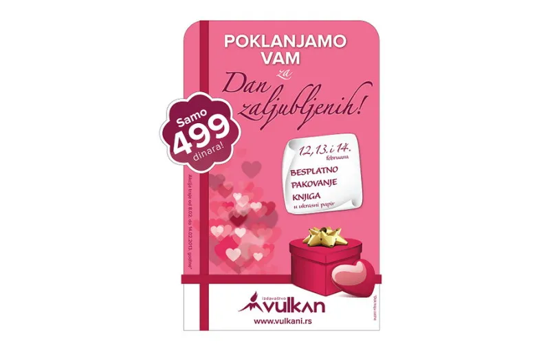 Poklanjamo vam za Dan zaljubljenih!
