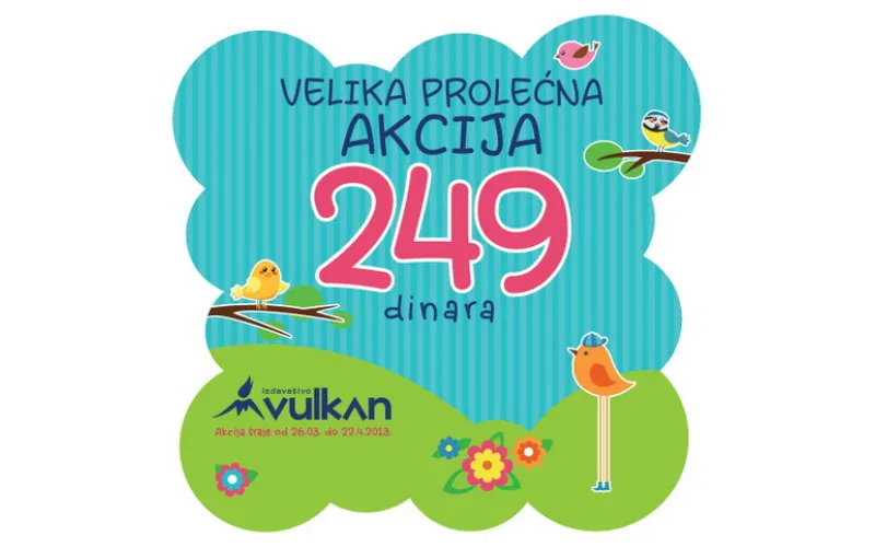 Velika prolećna akcija - dečje knjige