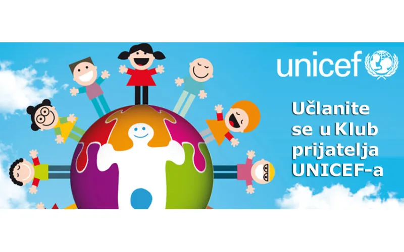 Učlanite se u klub prijatelja UNICEF-a