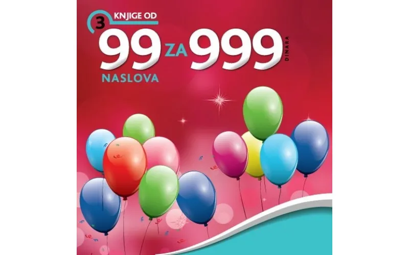 99 za 999 - nova akcija u Knjižarama Vulkan